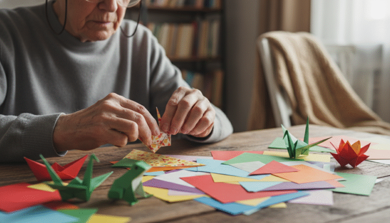Exercícios de Origami para Idosos que Querem Melhorar Coordenação Fina