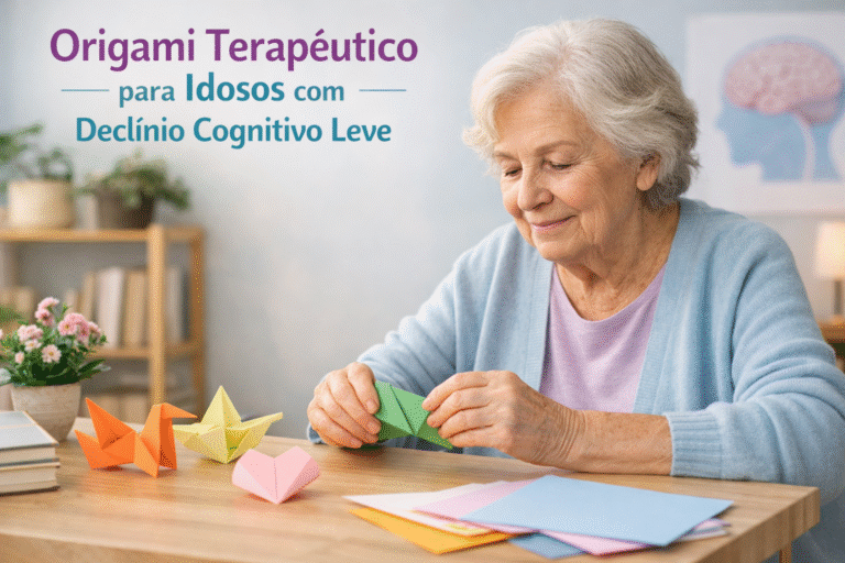 Benefícios do Origami Terapêutico para Idosos com Declínio Cognitivo Leve