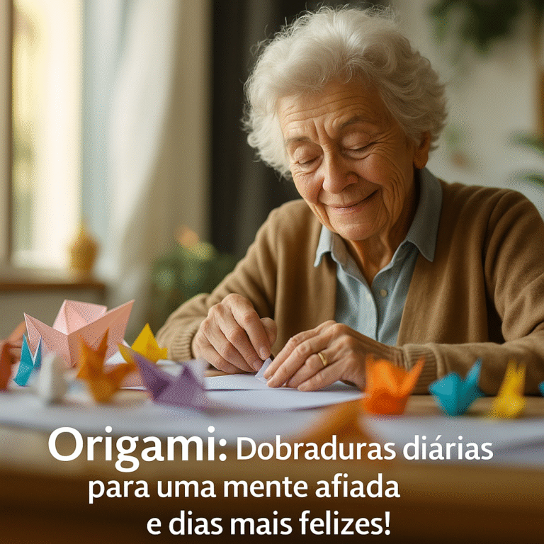 Rotinas Diárias de Origami para Idosos que Querem Manter a Mente Ativa por Mais Tempo